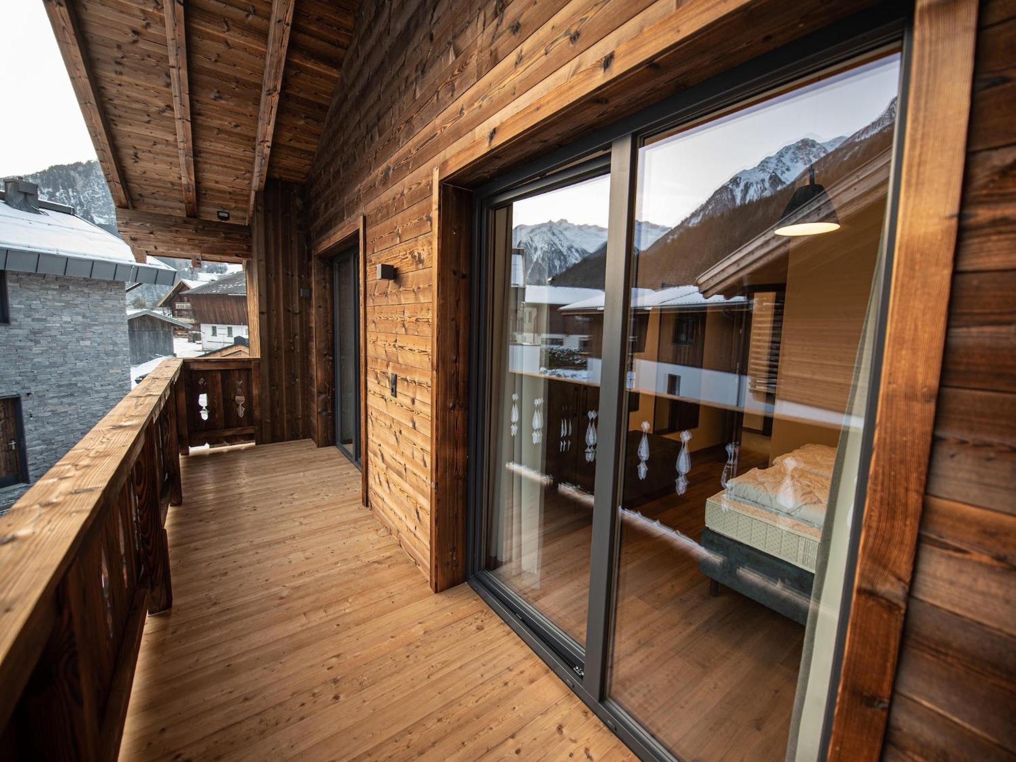 Apartment in Wald im Pinzgau with terrace Exterior foto