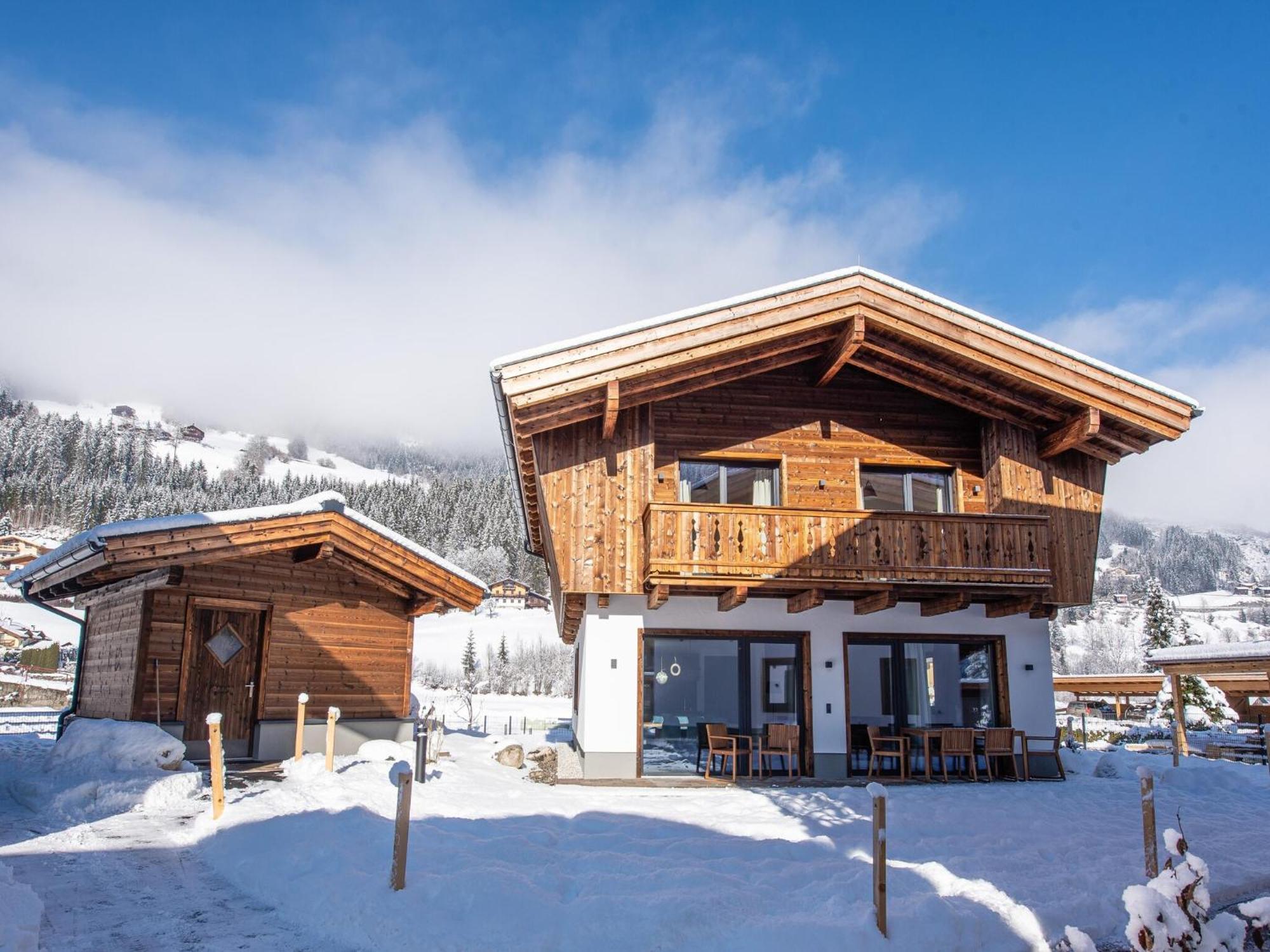 Apartment in Wald im Pinzgau with terrace Exterior foto