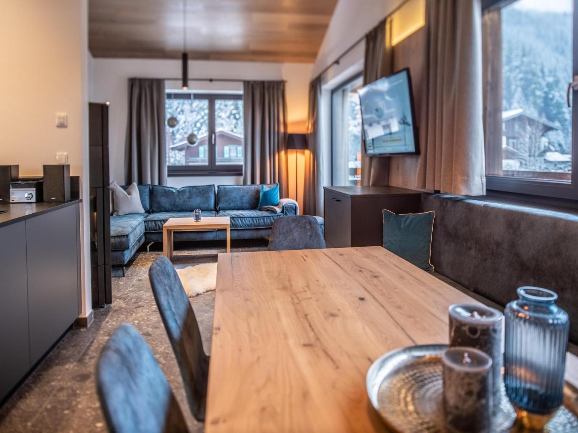 Apartment in Wald im Pinzgau with terrace Exterior foto