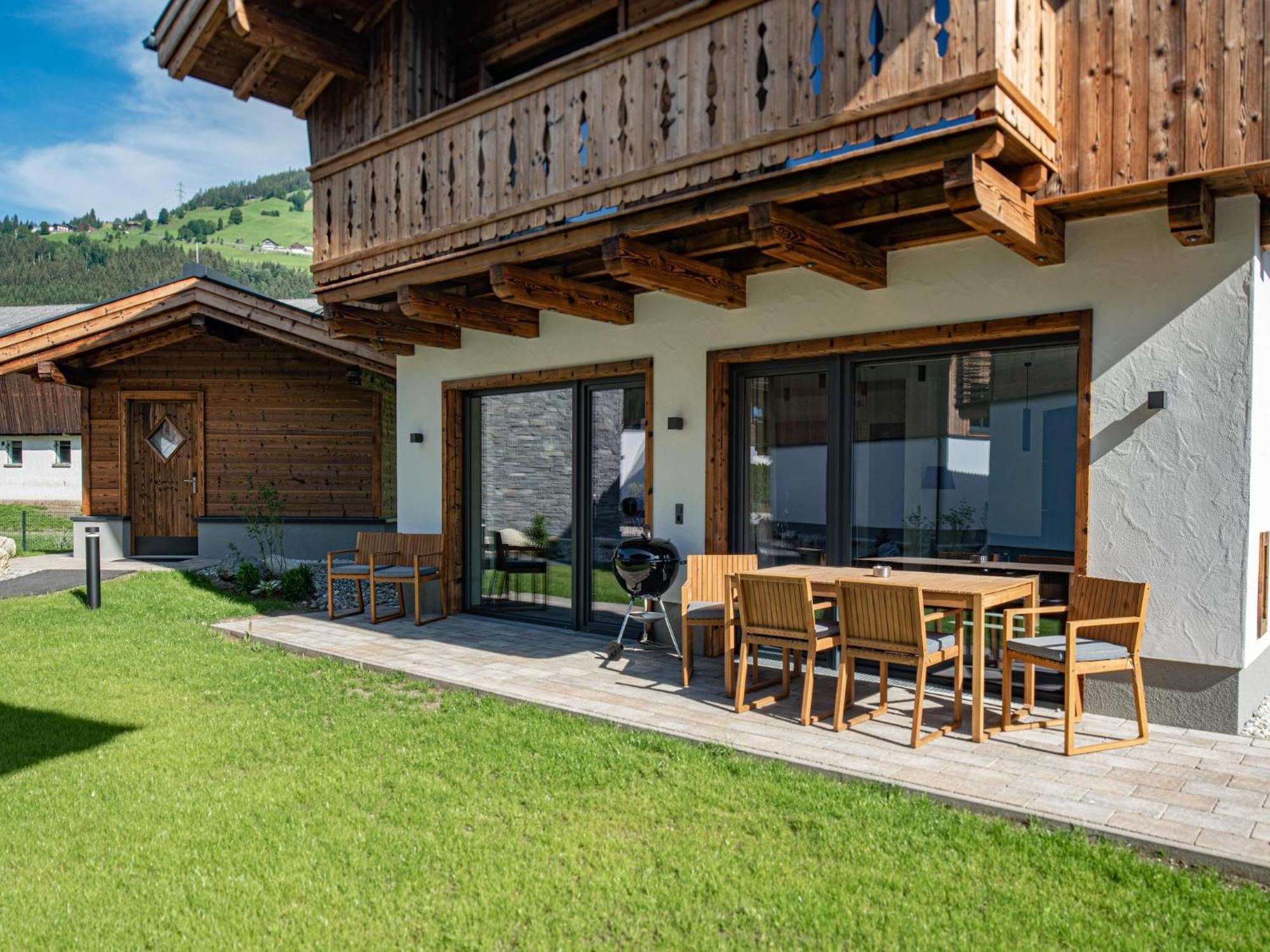 Apartment in Wald im Pinzgau with terrace Exterior foto