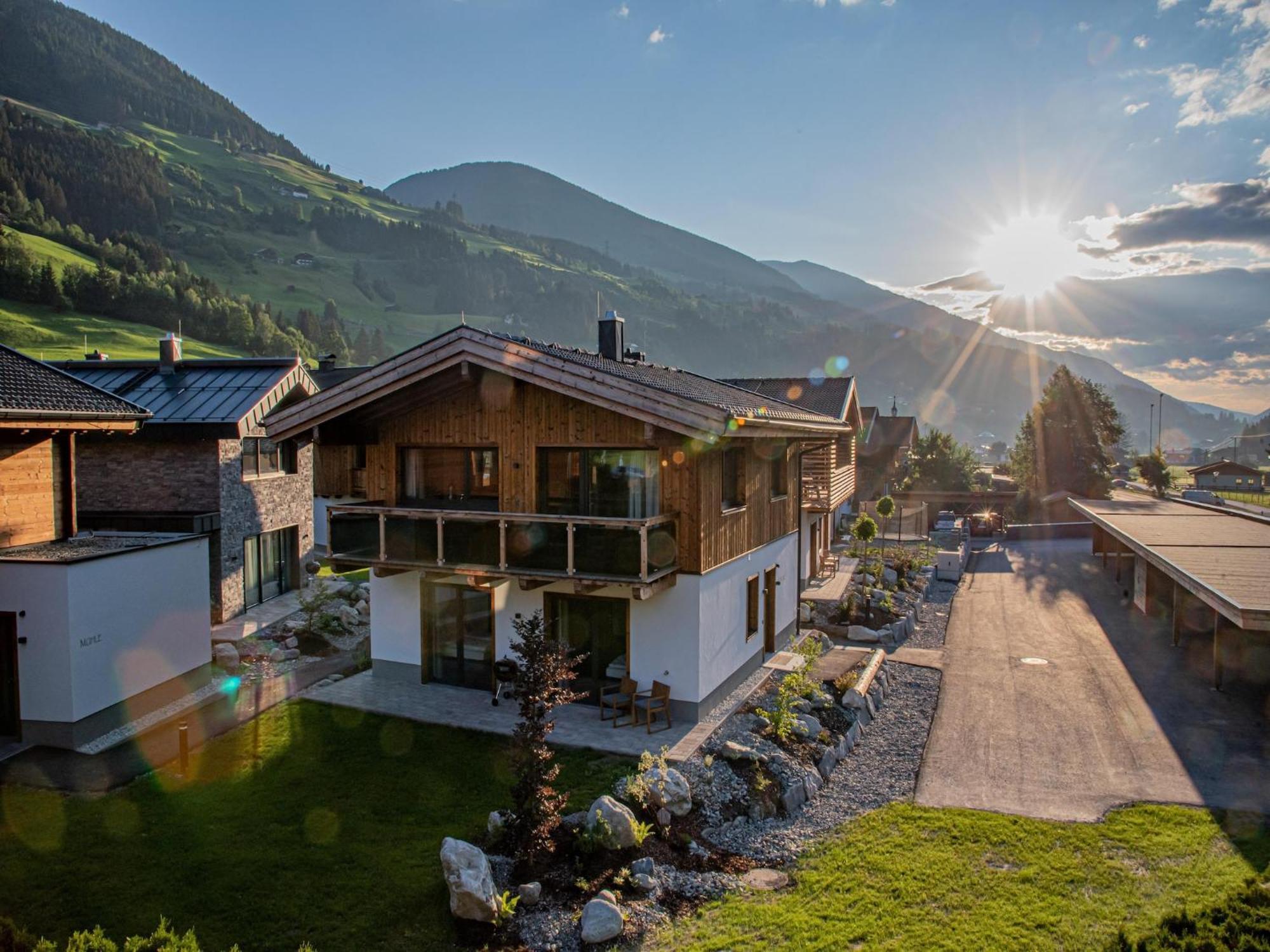 Apartment in Wald im Pinzgau with terrace Exterior foto